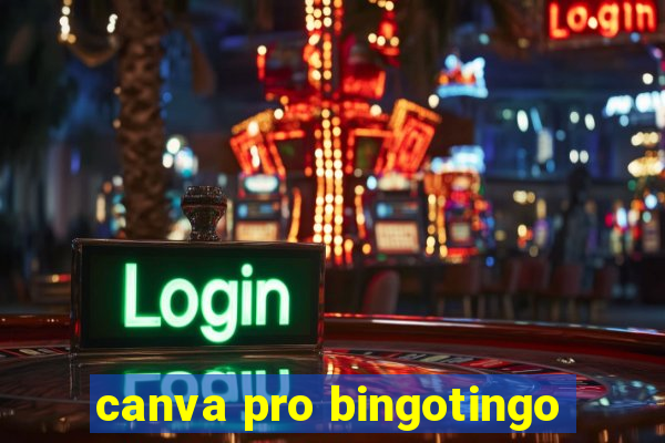 canva pro bingotingo